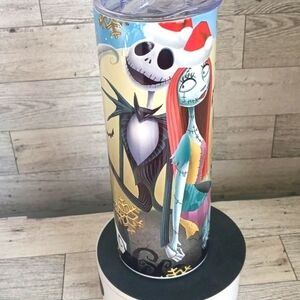 Nightmare before Christmas (Christmas) stainless steel handmade 20oz.tumbler